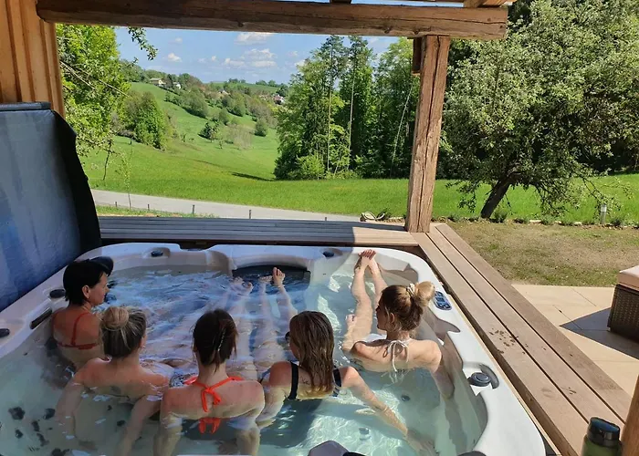 公寓 Wohlfuehloase Am Trausdorfberg Mit Sauna, Whirlpool Und Panorama *